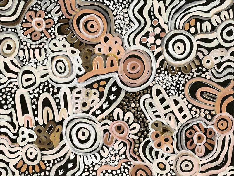 My Country Nude Canvas Art Print