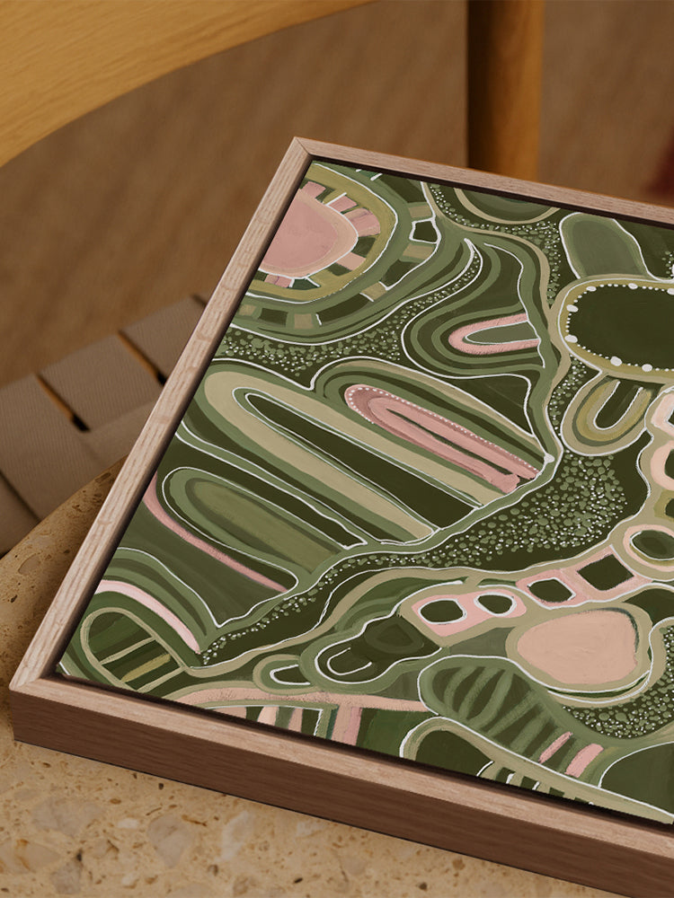 Burbang Canvas Art Print | Lifestyle