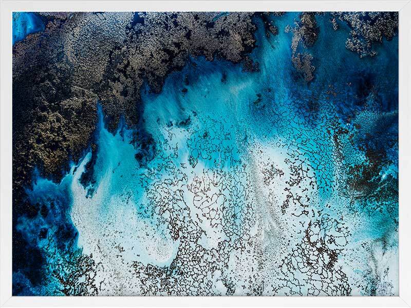 Break Away Framed Art Print