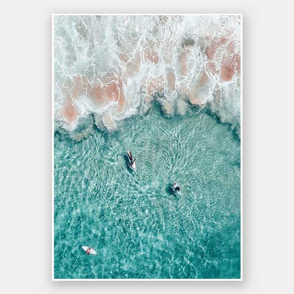 Hang Ten Unframed Art Print