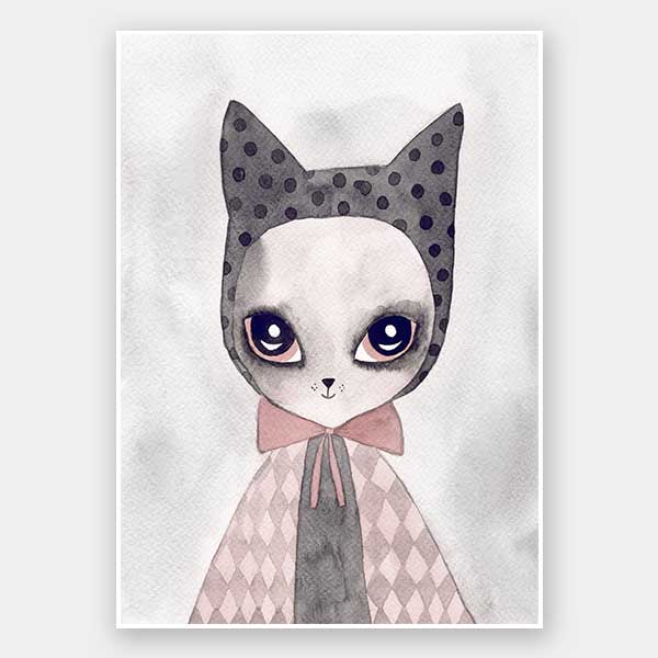 Felina Furr Unframed Art Print