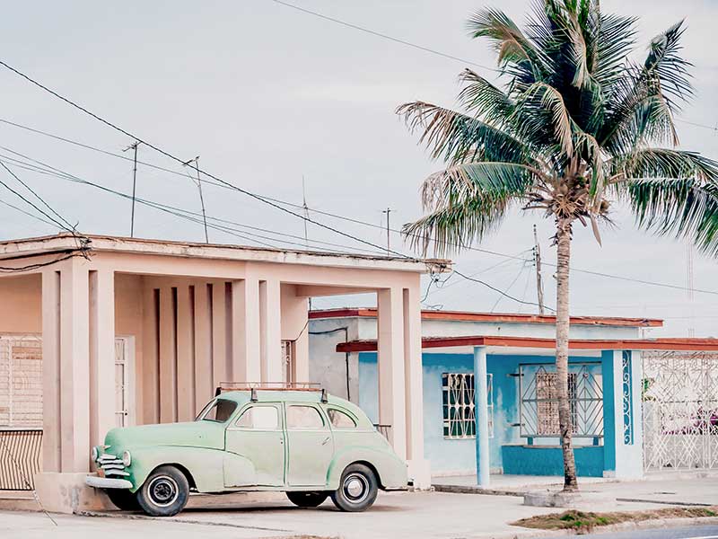 Pastel La Palma Canvas Art Print