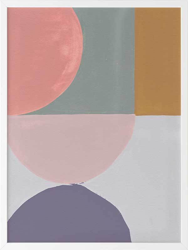 Concrete Walls Framed Art Print