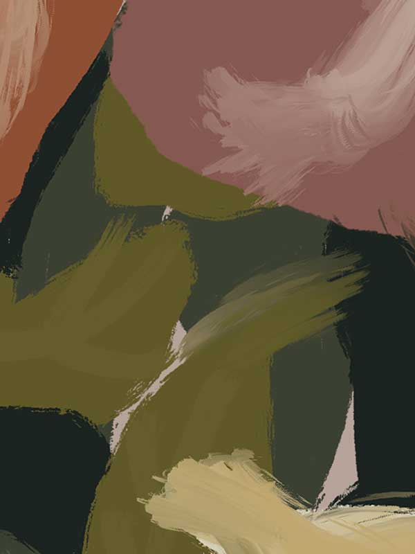 Floral Blush I Wallpaper