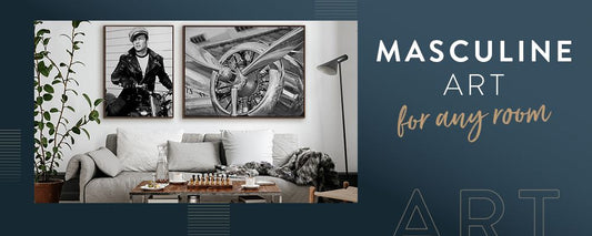 Masculine Art Prints to suit any room