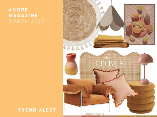 Adore Magazine Trends: Zesty Citrus