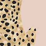 Wallpaper Colour: Leopard of Leisure Muted