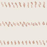 Wallpaper Colour: Line Upon Line Terracotta