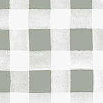 Wallpaper Colour: Gingham Pistachio with White Stripes