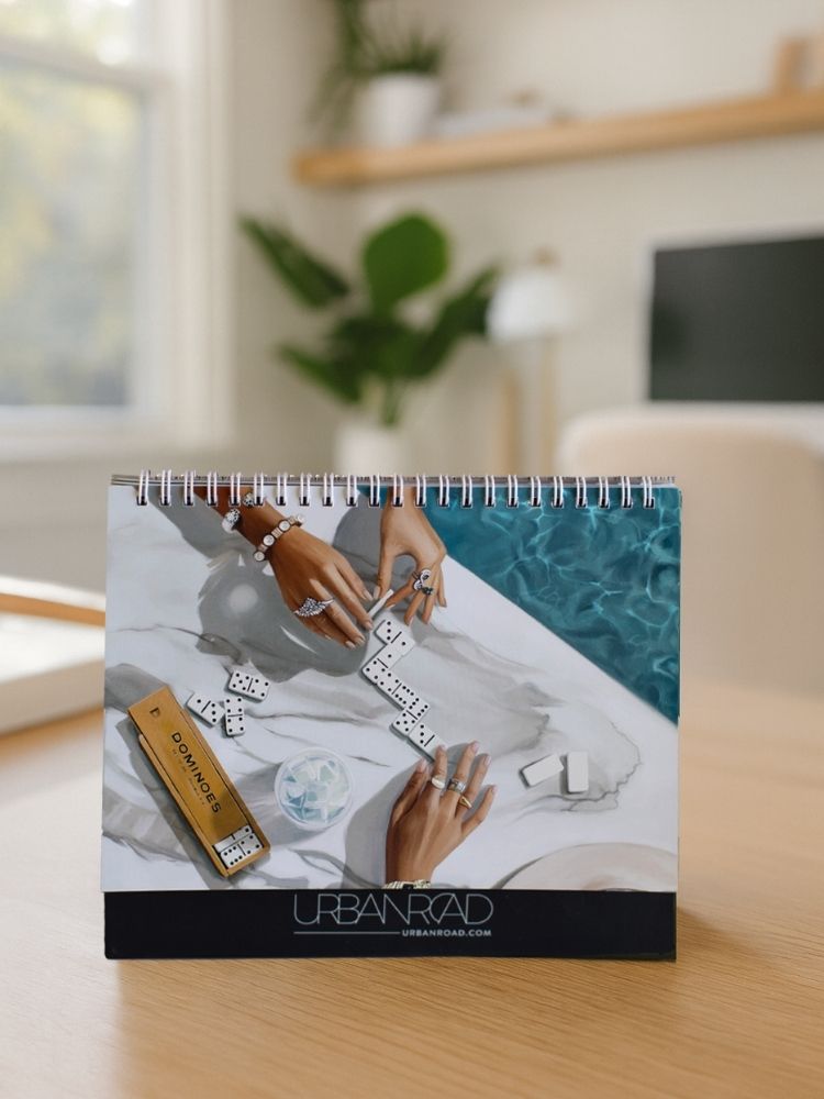 Urban Road 2026 Desk Calendar