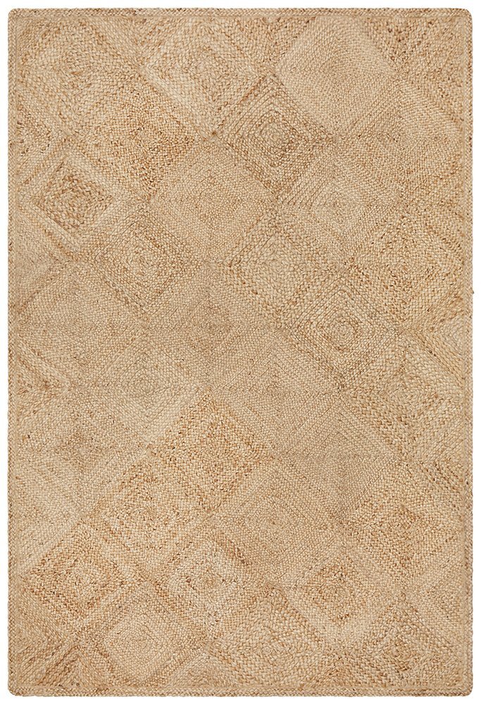 Atrium Hatch Natural Flat Weave Jute Rug