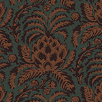 Material: Paste the Wall | Smooth Matte Finish - Sample: Not required, thank you - Wall Height: 2.4 metres | 7.8 feet - Wall Width: 2.4 metres | 7.8 feet - Wallpaper Colour: Briar Thistle Blue-Brown