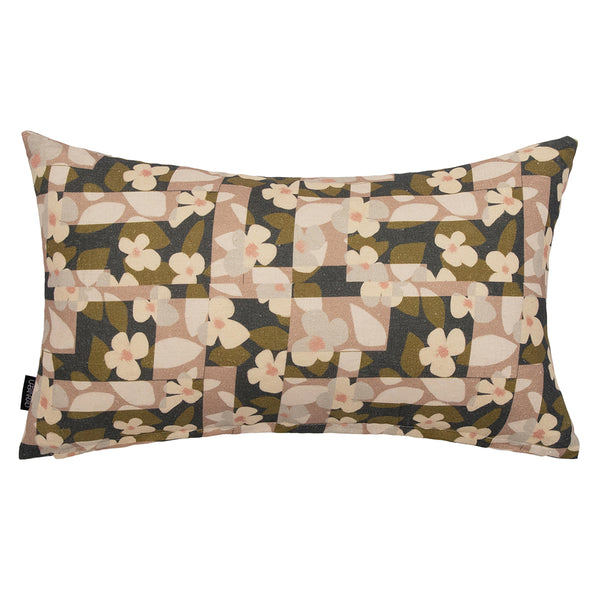 Flourish Rectangle Linen Cushion - 50x30cm