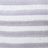 The Urban Road Rumi Striped Lilac Linen Cushion (50x50cm) features soft lilac and white stripes, a smooth linen texture, and a minimalist design—perfect for bringing understated elegance to your home decor.