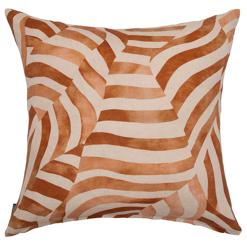 Grounded Square Linen Cushion - 50x50cm