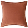 Blair Terracotta Linen Cushion - 50x50cm