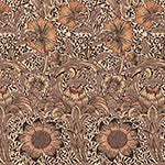 Material: Paste the Wall | Smooth Matte Finish - Sample: Not required, thank you - Wall Height: 2.4 metres | 7.8 feet - Wall Width: 2.4 metres | 7.8 feet - Wallpaper Colour: Cornfields Vintage Brown