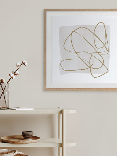 Touch Framed Art Print | Lifestyle