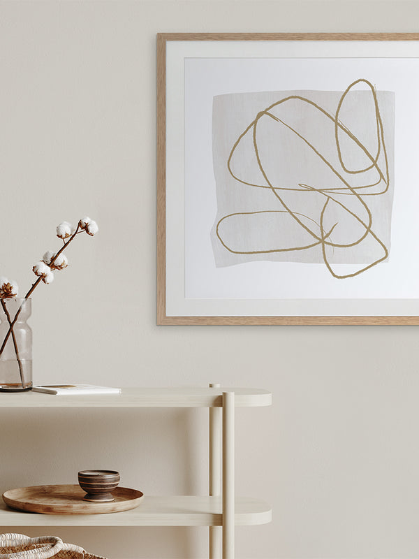 Touch Framed Art Print | Lifestyle