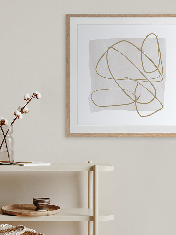 Touch Framed Art Print | Lifestyle