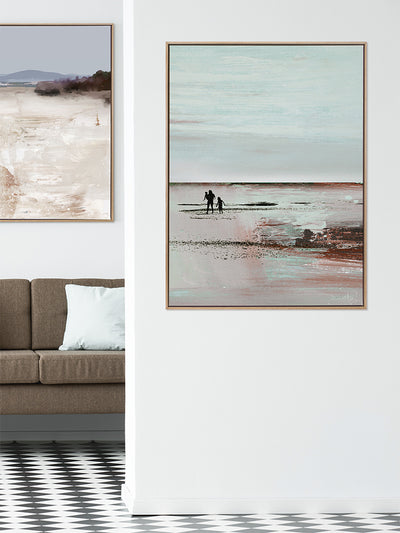 Beach Walk 2 Canvas Art Print | Lifestyle