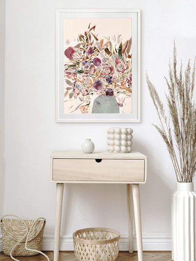 Blooms 2 Framed Art Print | Lifestyle