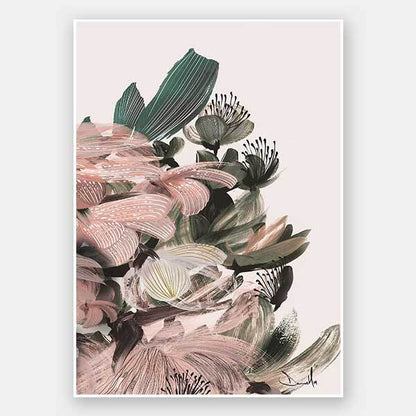 Blush Bloom Unframed Art Print