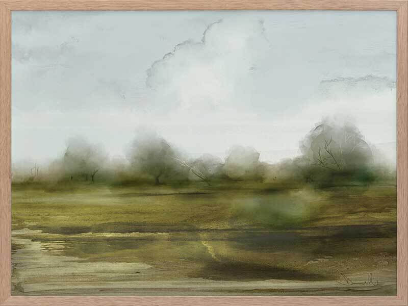 Country Framed Art Print