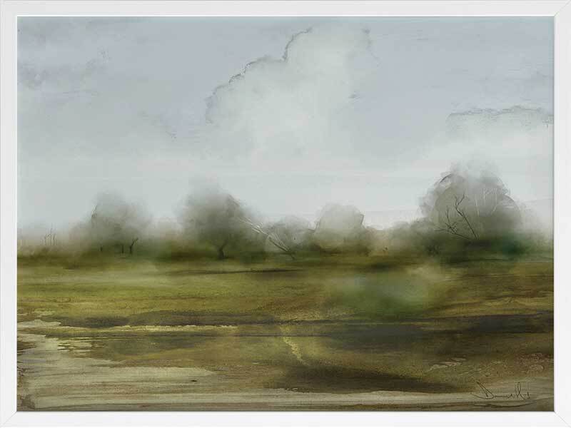 Country Framed Art Print