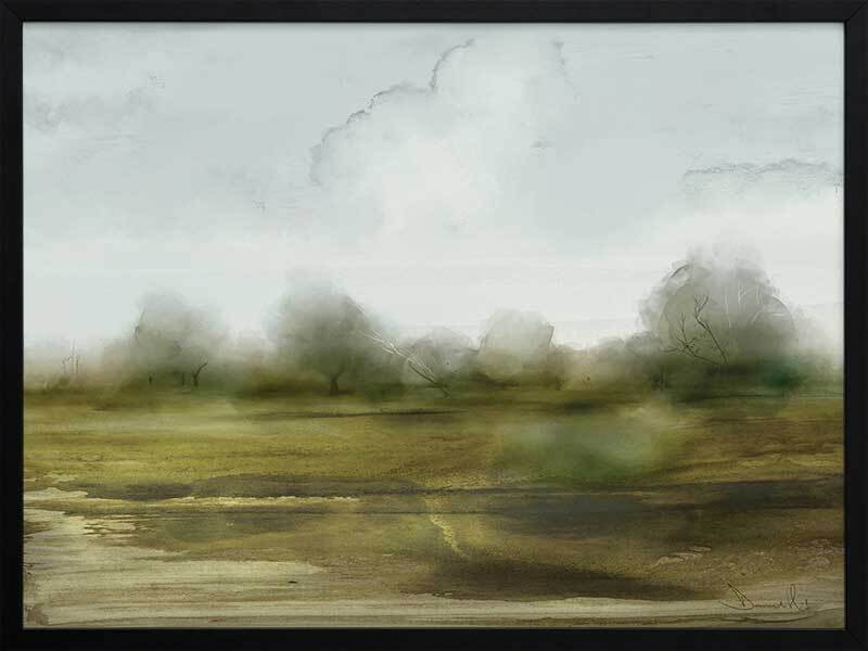 Country Framed Art Print