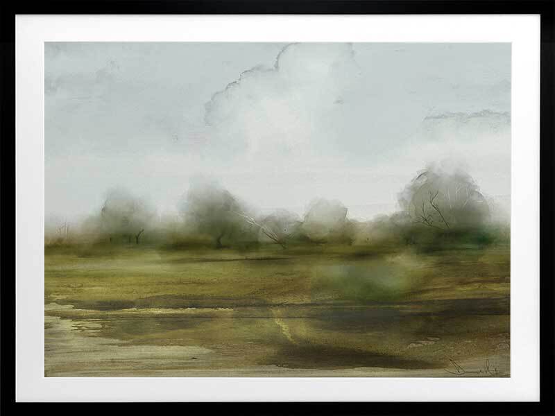 Country Framed Art Print