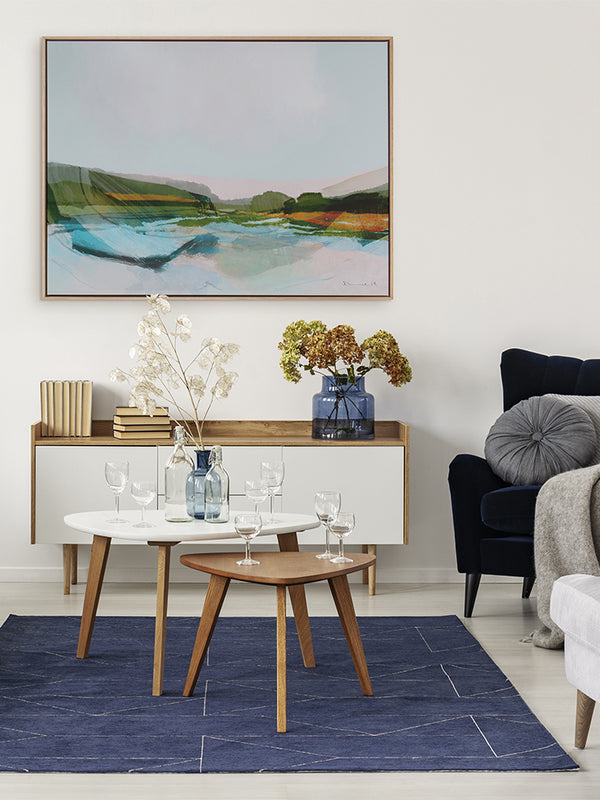 Estuary Dream Canvas Art Print | Lifestyle