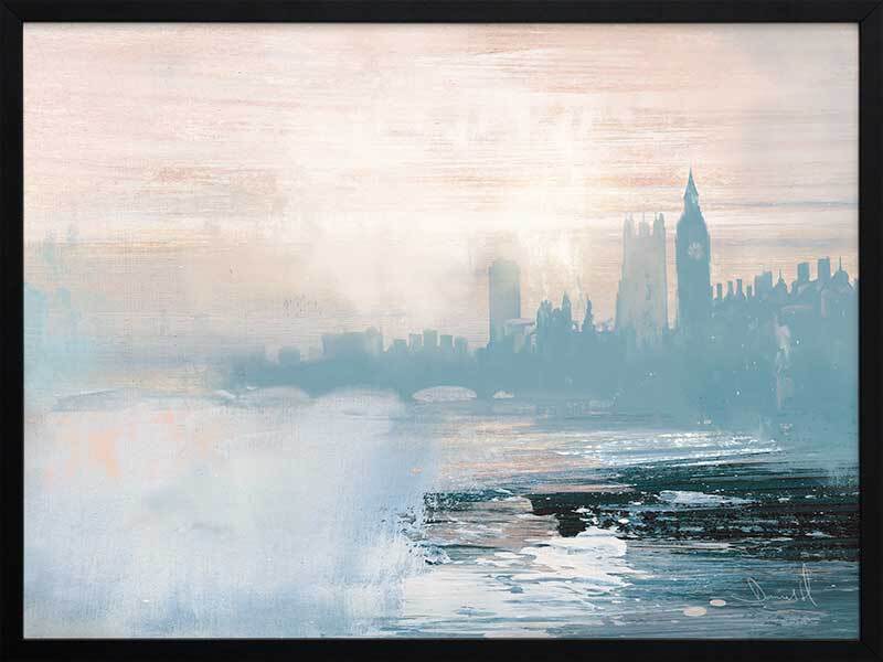 London View Framed Art Print