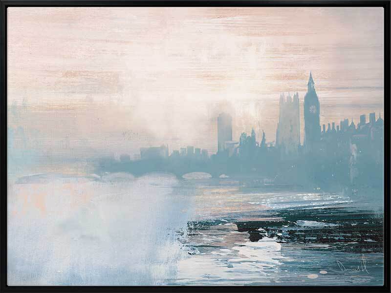 London View Canvas Art Print