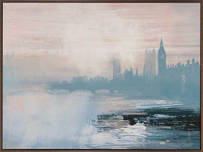 London View Canvas Art Print