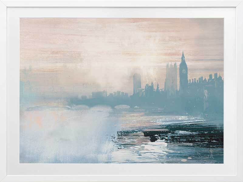 London View Framed Art Print