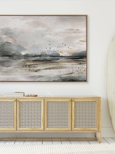 Morning View Canvas Art Print | Lifestyle