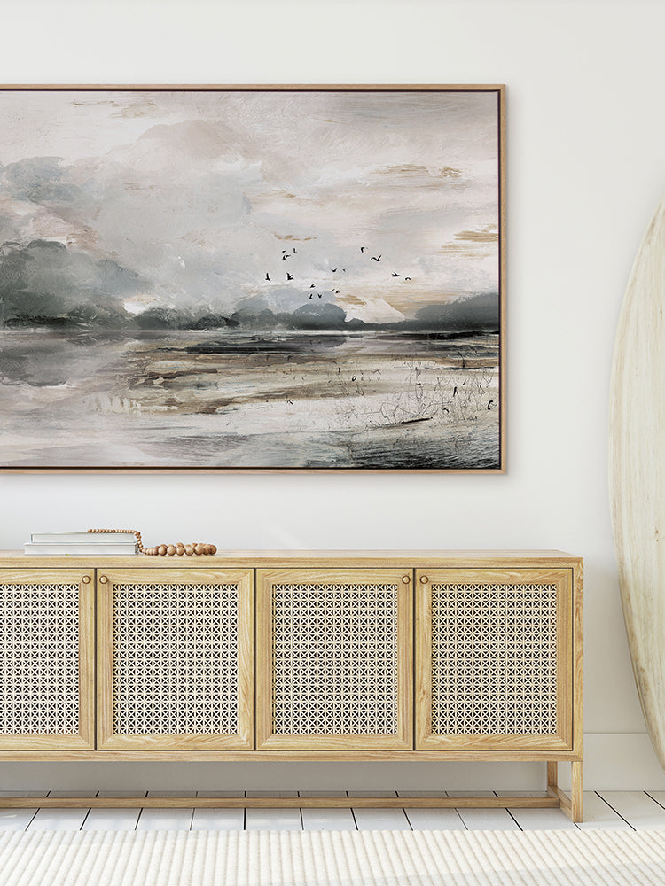 Morning View Canvas Art Print | Lifestyle