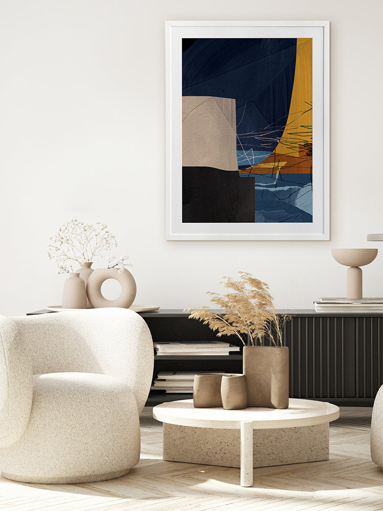 Connect Framed Art Print | Lifestyle