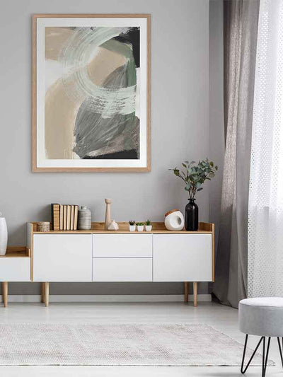 Winding Paths I Framed Art Print | Lifestyle