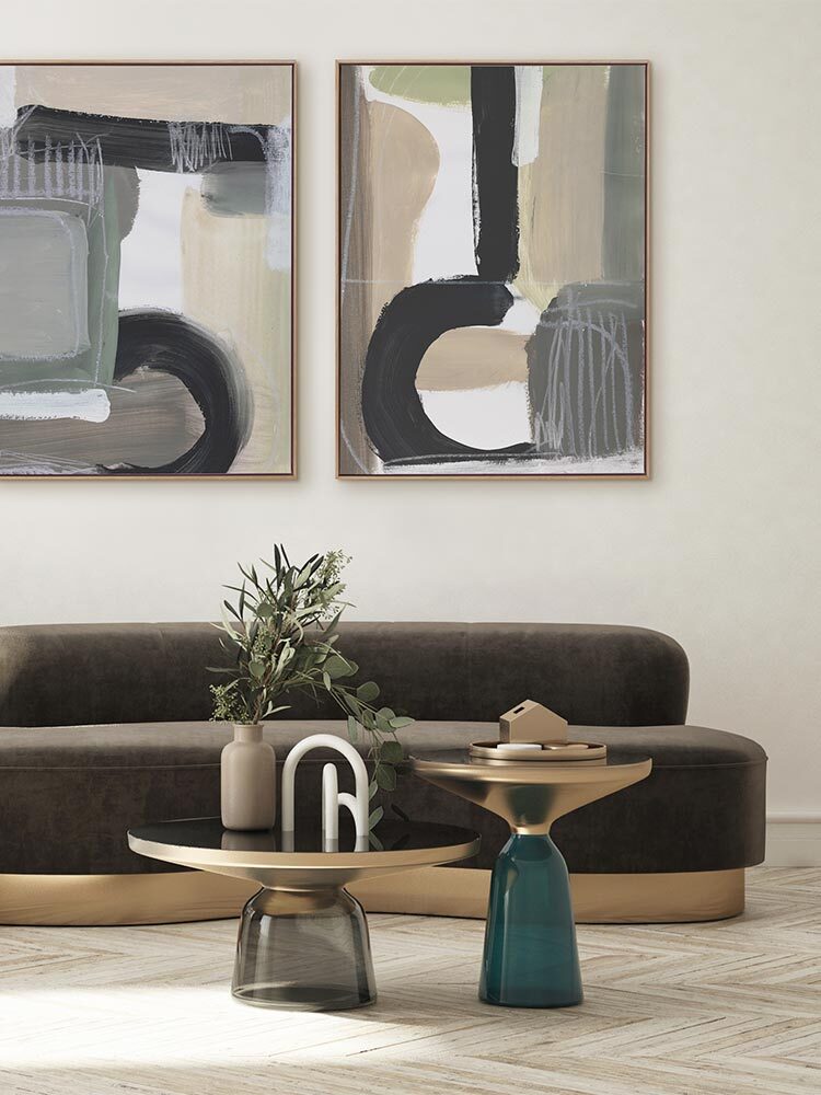 Formation I Canvas Art Print | Lifestyle