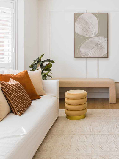 Ovals I Canvas Art Print | Lifestyle