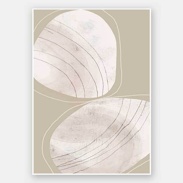 Ovals I Unframed Art Print