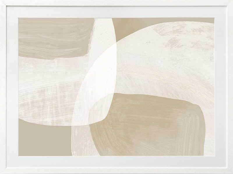 Ovals II Framed Art Print