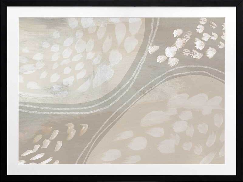 Ovals III Framed Art Print