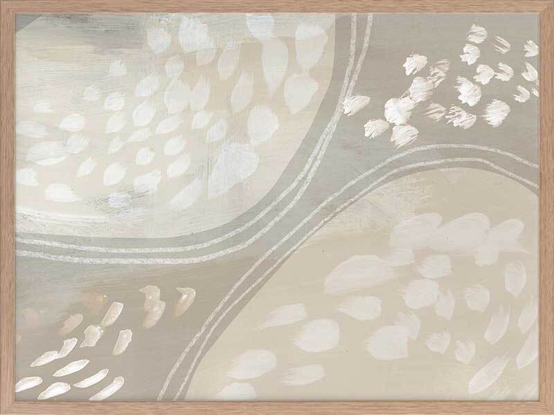 Ovals III Framed Art Print