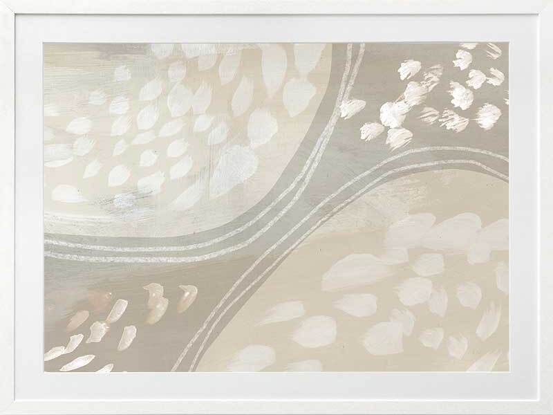 Ovals III Framed Art Print