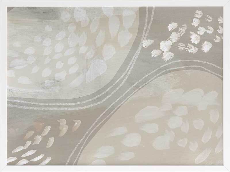 Ovals III Framed Art Print