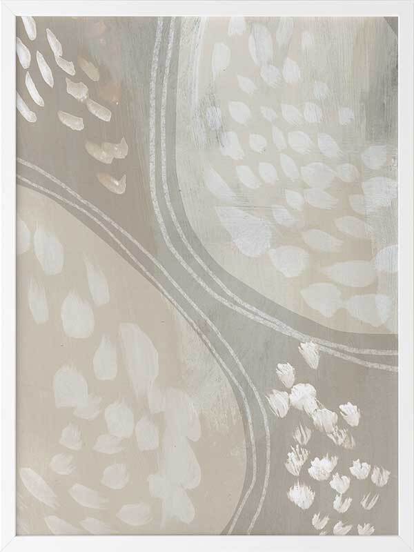 Ovals III Framed Art Print