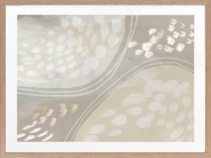 Ovals III Framed Art Print